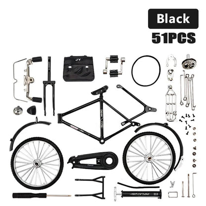 🔧✨ DIY-Fahrradmodellbausatz – Präzisions-Bausatz mit Werkzeugen 🚴‍♂️🎁