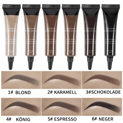 🔥Kauf eins, bekomme eins gratis – insgesamt 2 Stück🔥Langanhaltendes, wasserfestes und wischfestes flüssiges Augenbrauengel/Augenbrauenfarbe