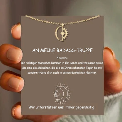 💓An meine coole Truppe Halskette – „Wir stehen immer füreinander ein"👩‍❤️‍👩